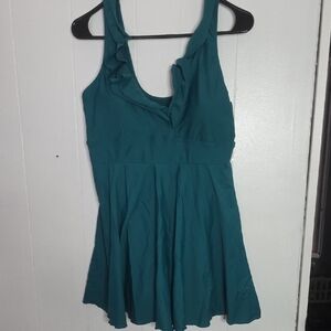 Shekini Teal Sleeveless Dress XL